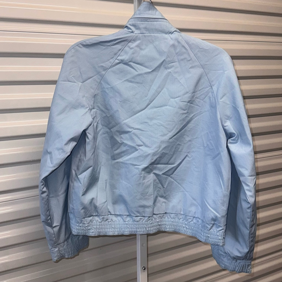 Vintage IZZI Jacket Blue PIN STRIP Women's Size MEDIUM - Picture 6 of 9